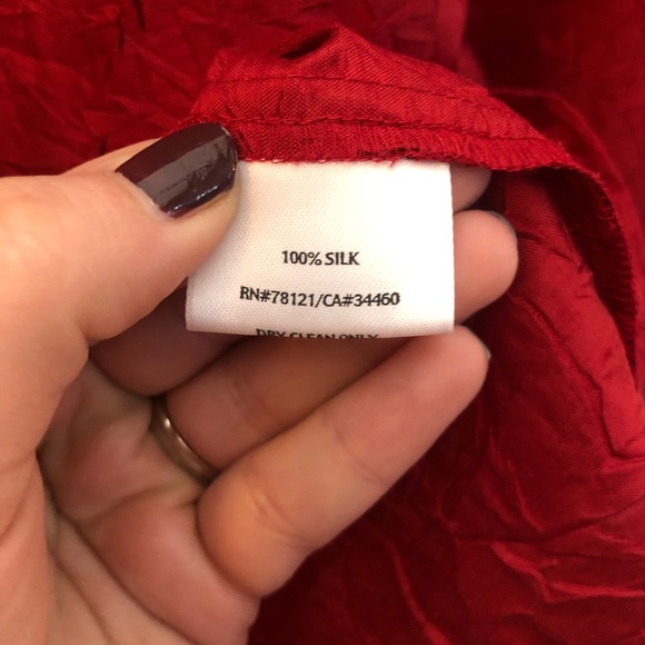 Eileen Fisher Crushed Silk Dupioni Blazer - Picture 4 of 7